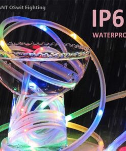 LED Solar Tube Lighting Chain Courtyard Decoration - Image 4