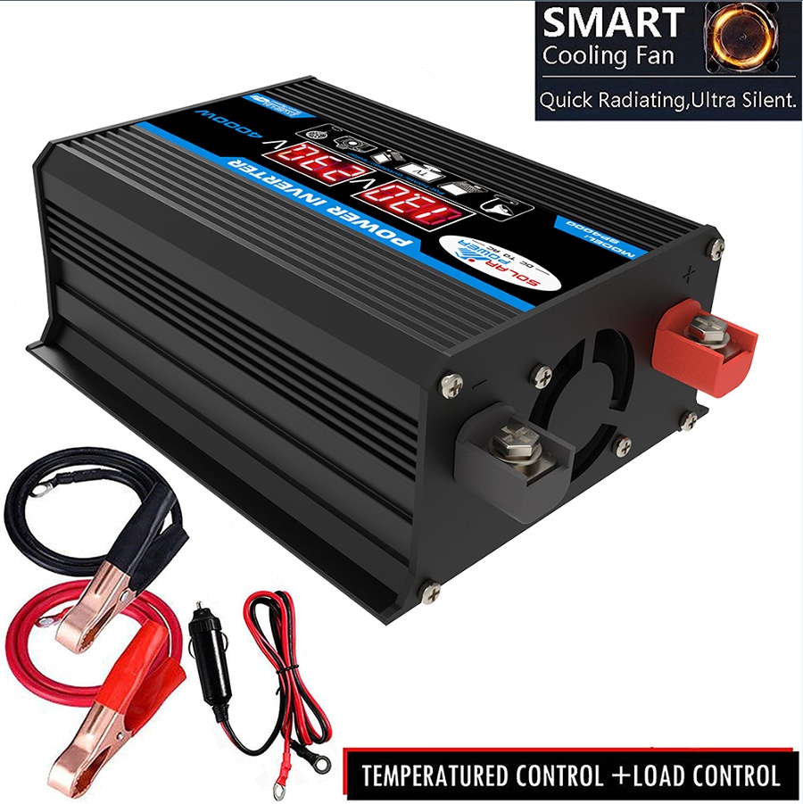 Car Power Inverter USB Voltage LED Display - Image 4