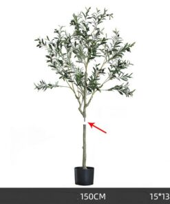 Large Simulation Plant Olive Tree Indoor Window Decoration Simulation Tree - Image 7