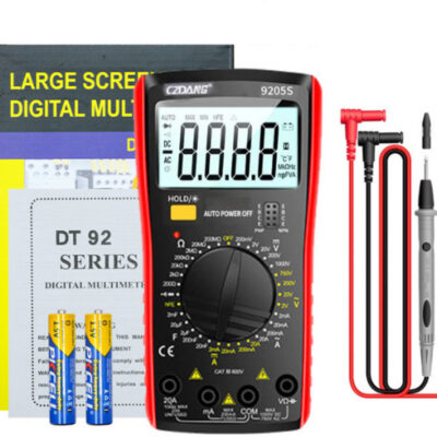 DT9205 High-precision Electronic Multimeter With Backlight