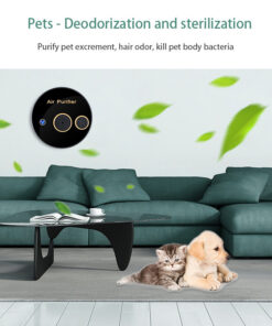 Alternative view of Portable Solar Electric Air Purifier For Sterilization Disinfection  Deodorization  And Formaldehyde Removal